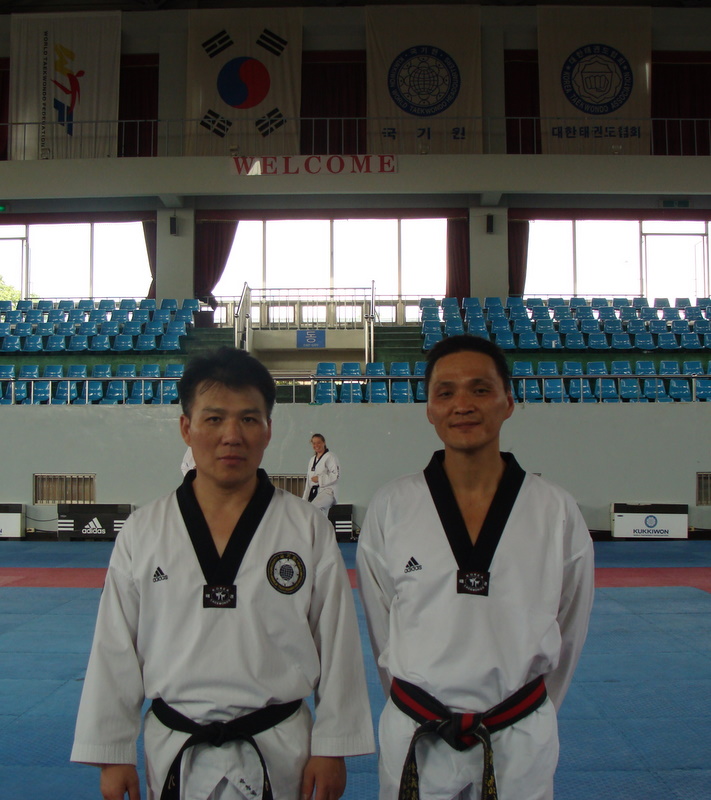 avec  Jong Beom Park (Corée)