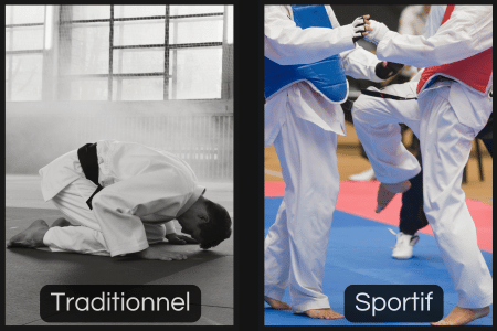 Taekwondo traditionnel et sportif